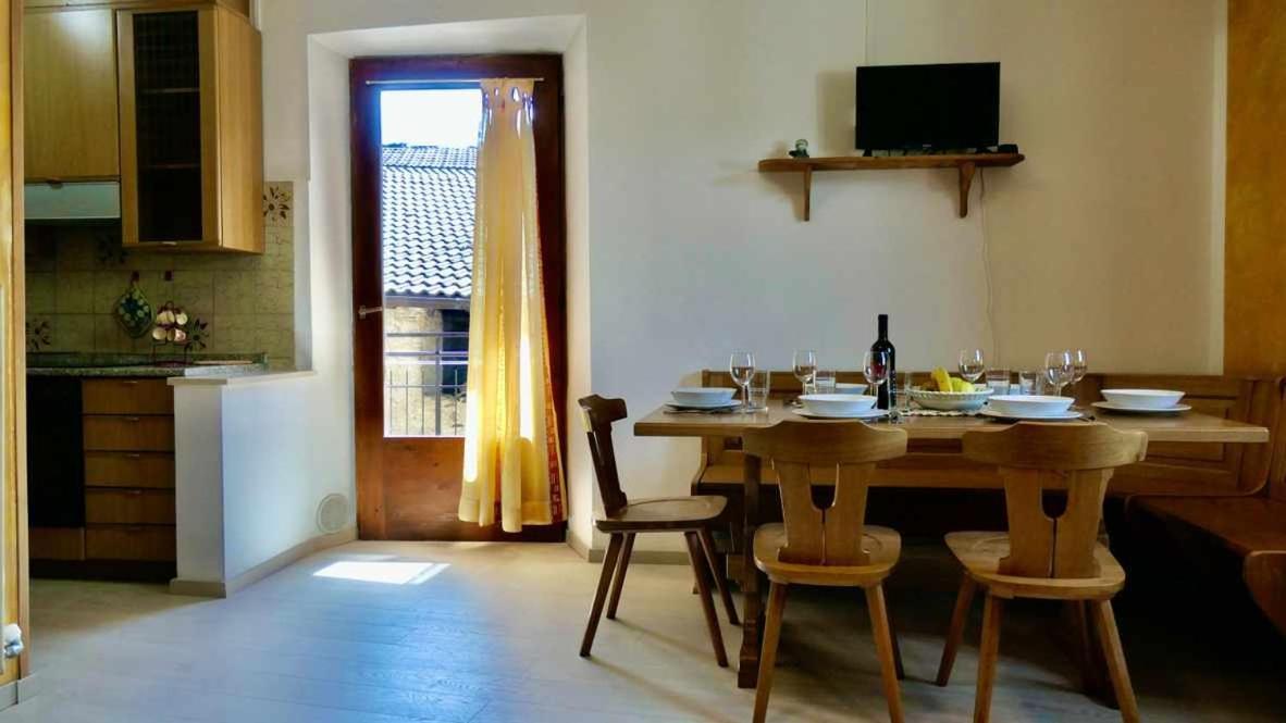 Apartamento Casa Malpaga Tenna Exterior foto
